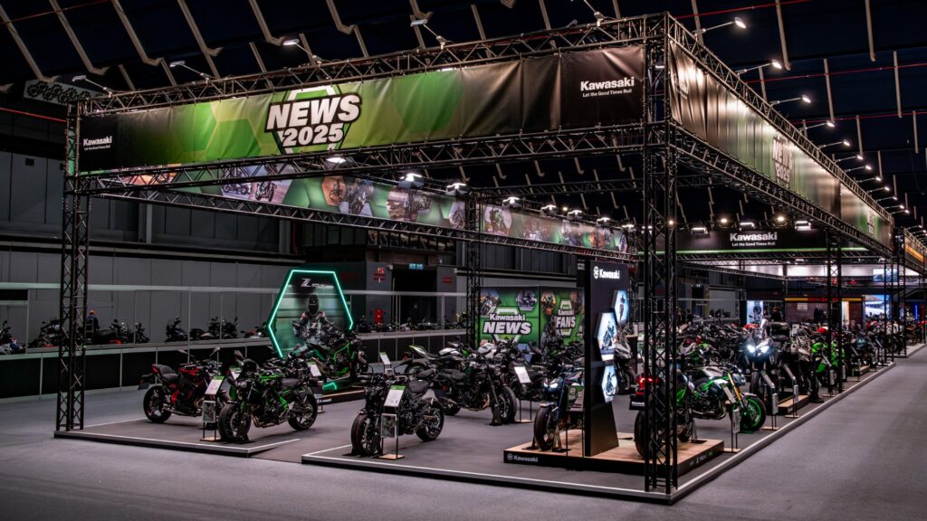 Kawasaki MOTORbeurs stand