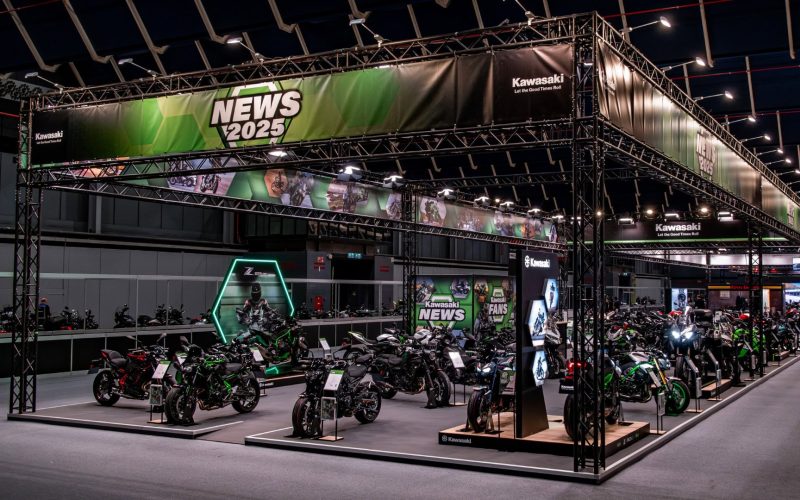 Kawasaki MOTORbeurs stand