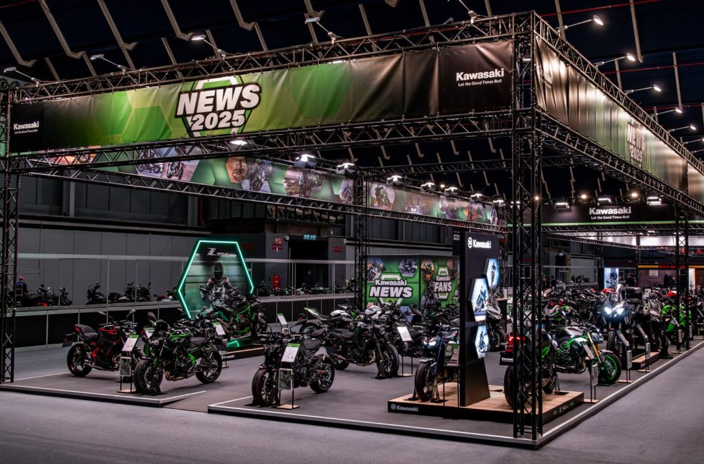 Kawasaki MOTORbeurs stand